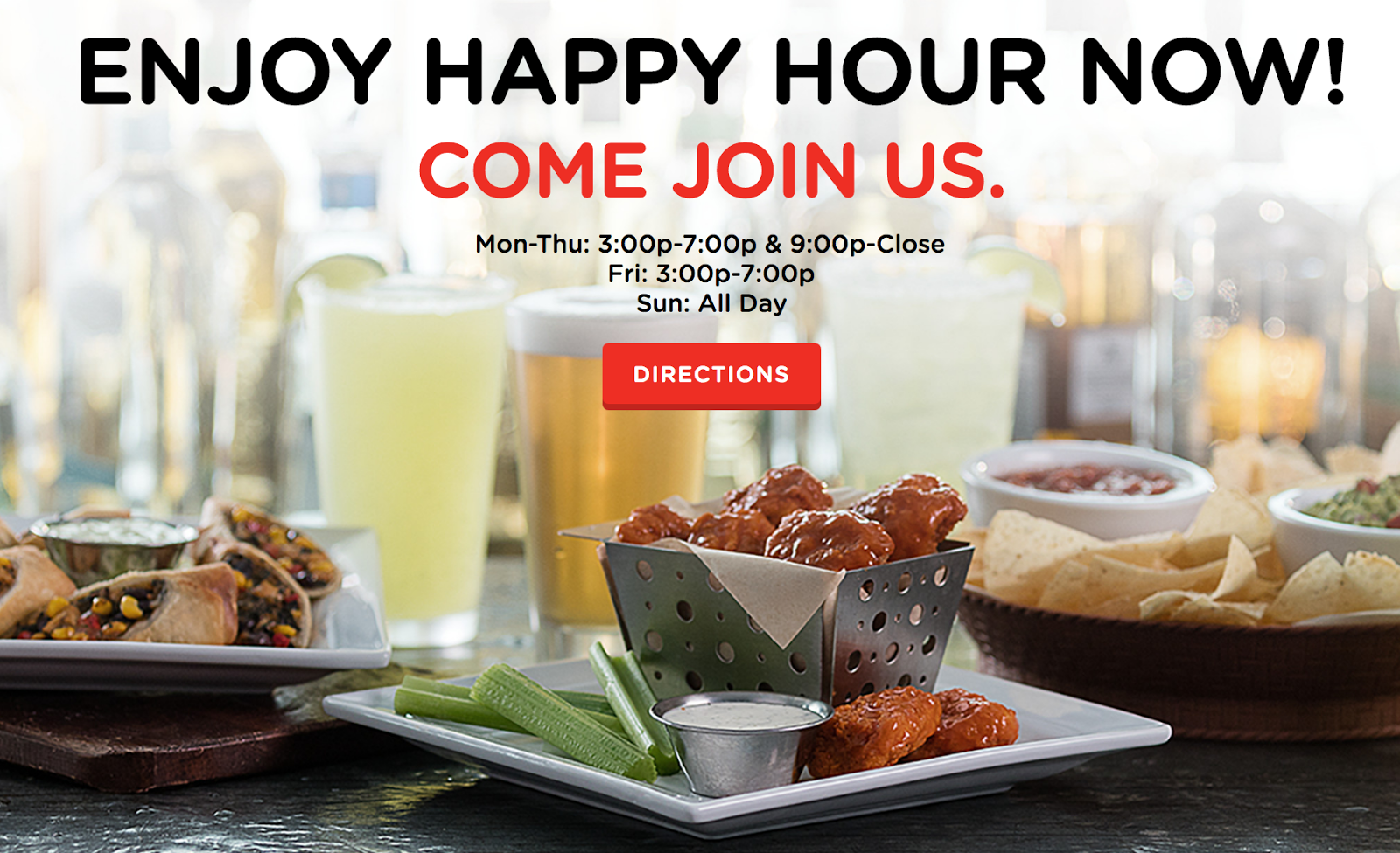 Chili's Food Specials/Happy Hour