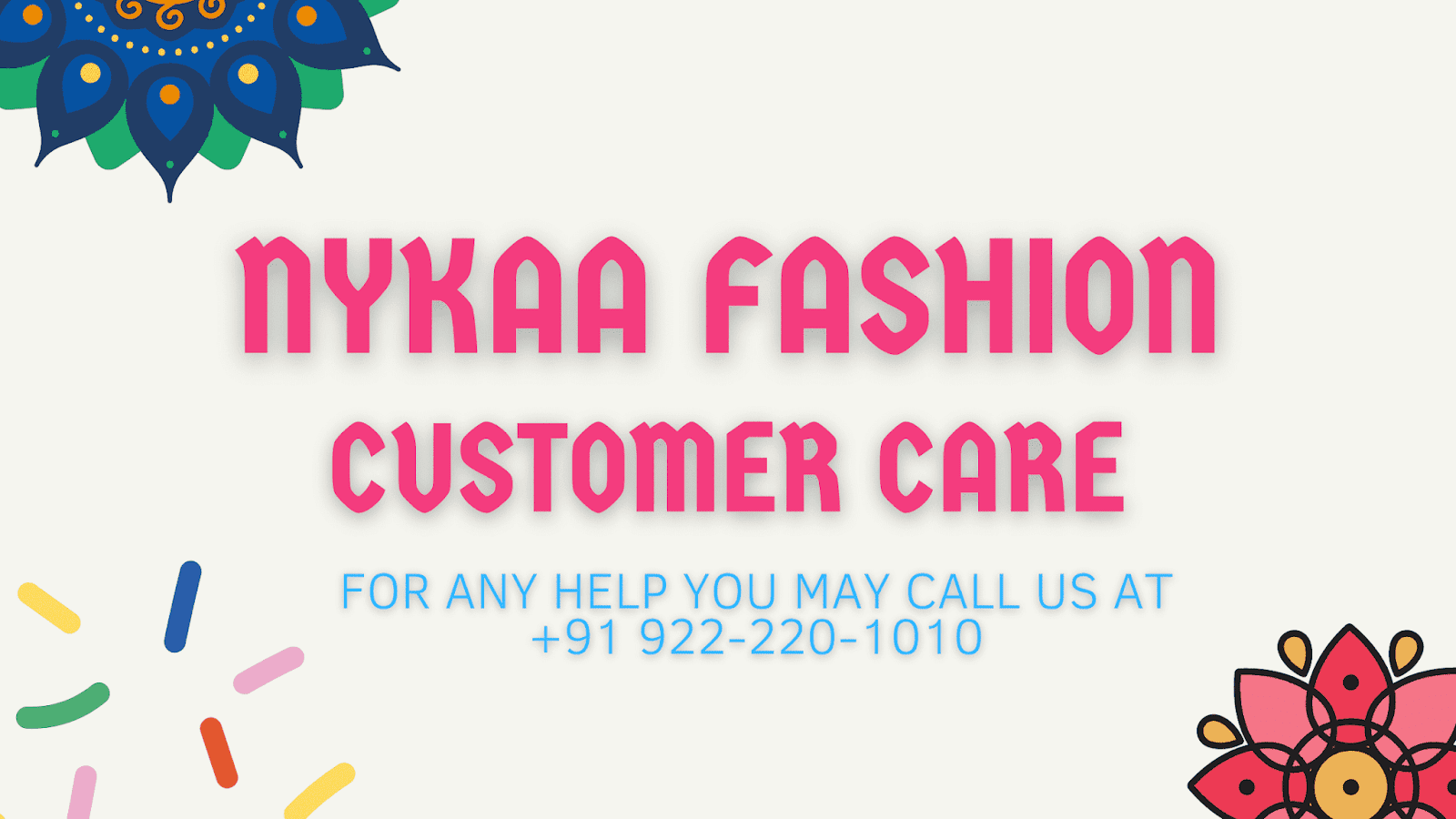 customer care number nykaa