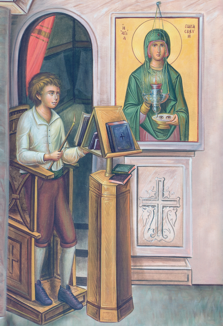 The Relationship Between Elder Iakovos Tsalikes and St. Paraskevi