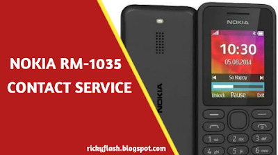 File Flash Nokia rm1035 Contact Service