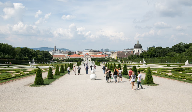 Giardini del Castello del Belvedere-Vienna