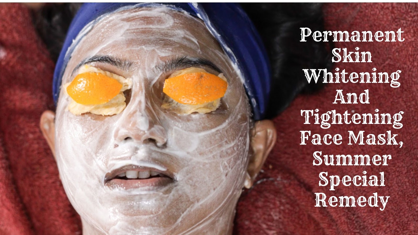 Permanent Skin Whitening And Tightening Face Mask, Summer Special
