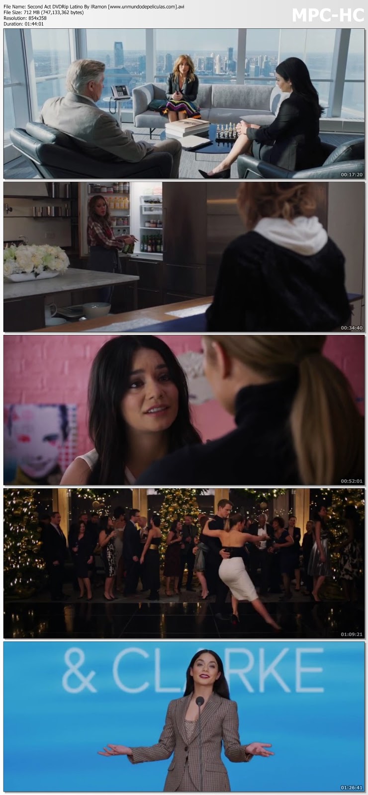 Capturas de la película.