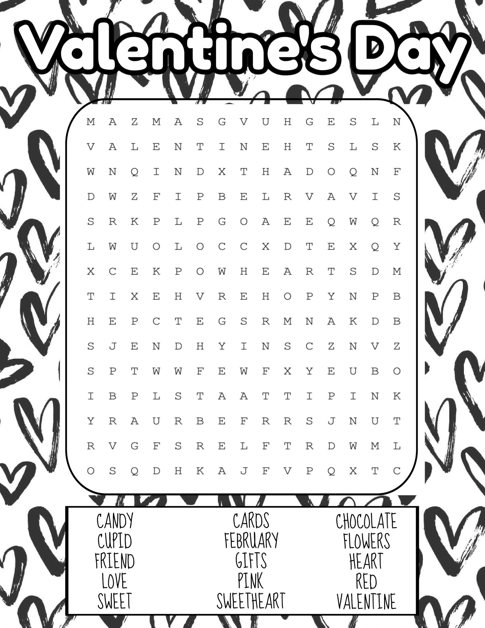 Color Me Love: A Valentine's Day Coloring Book (Adult Coloring