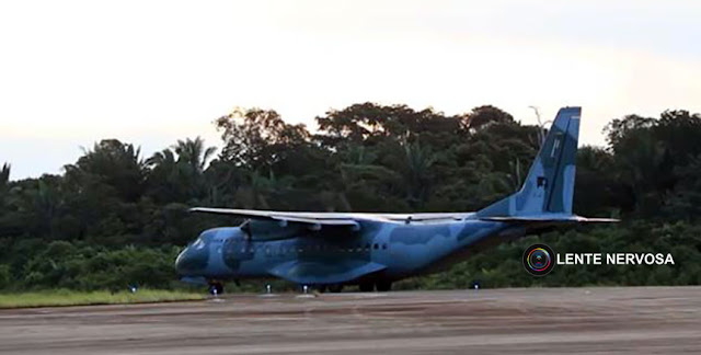 Confira a decolagem do avião da Força Aérea com 15 pacientes de Porto Velho para Curitiba