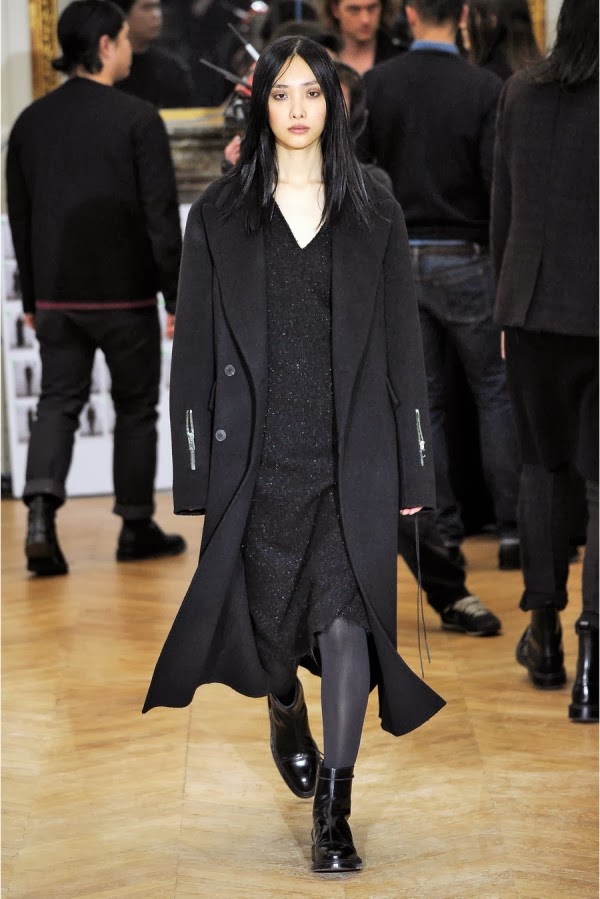 Europe Fashion Men S And Women Wears Gothic Outerwear In Yang Li Autumn Winter 2013 2014