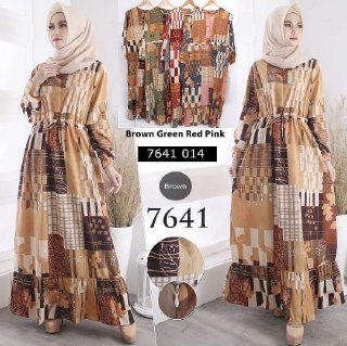 Dress 7641 - Pakaian Islami