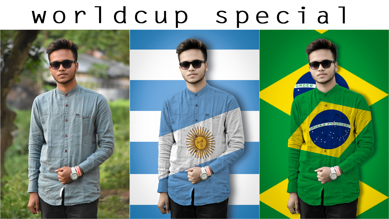 Football Worldcup special editing tutorial in Make Perfect