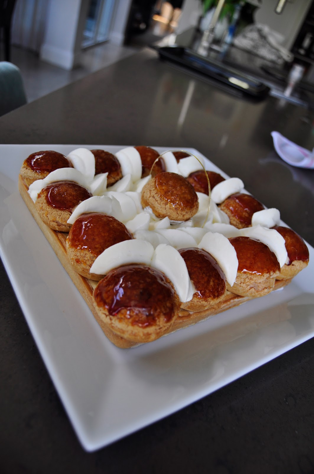 Petites Sucreries Saint Honoré Tart