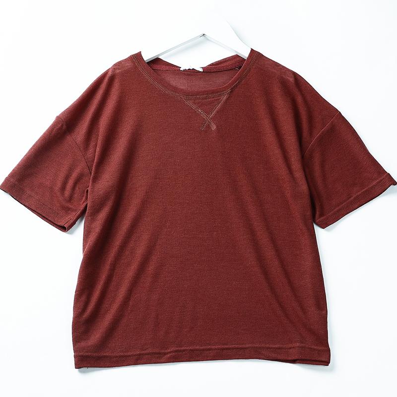 Áo Thun Trẻ Em Cotton Tay Ngắn Trơn - BCOBI 157476 11 7 531