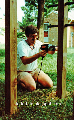 Barry 1983 building the playset https://jollettetc.blogspot.com