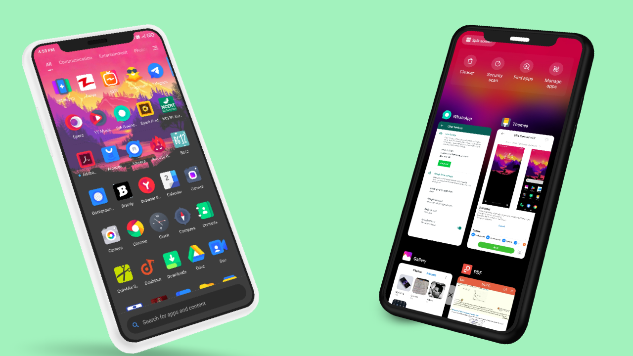 Simple MIUI 12 Themes For Xiaomi Device with beautiful Look | Mix ...