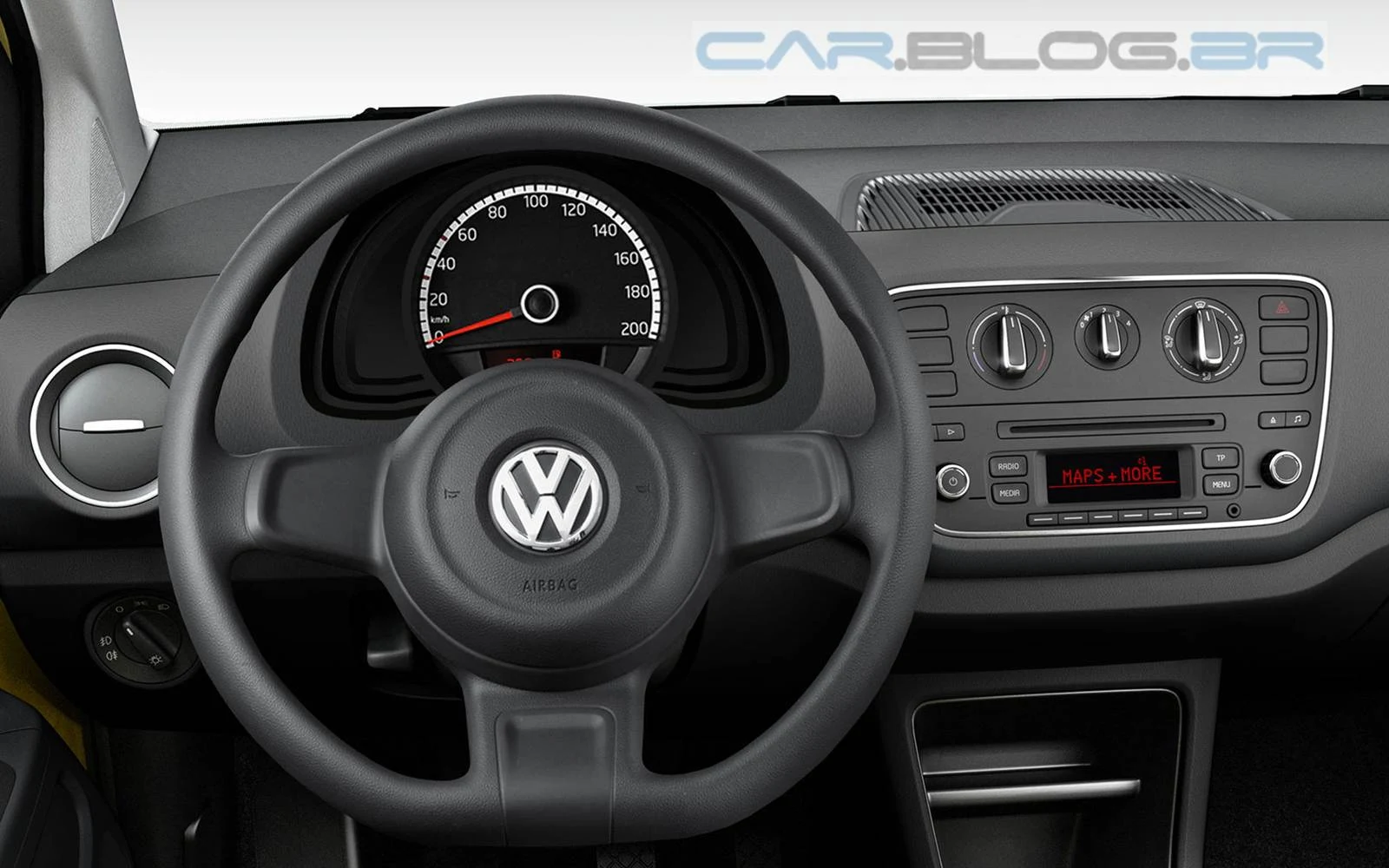 Volkswagen up! - versão de entrada - Take-up! - interior