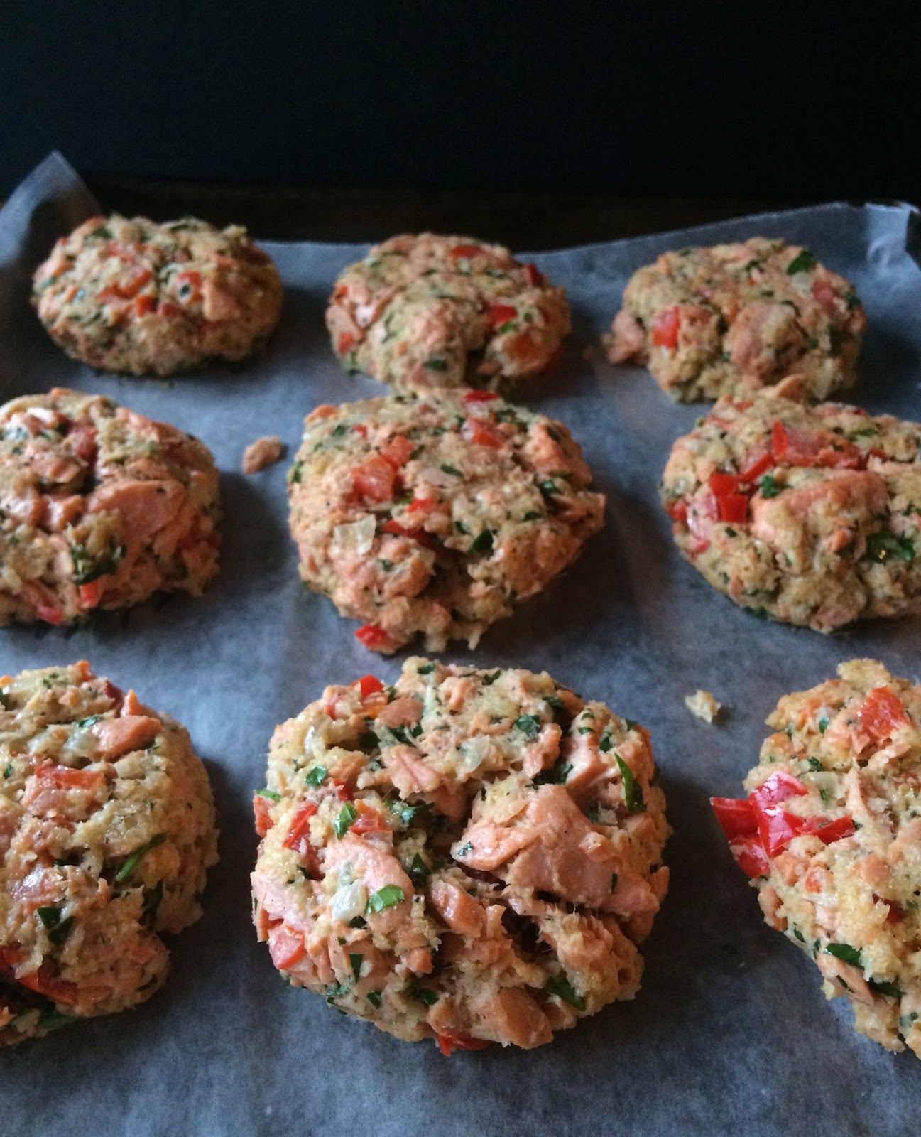 My Tiny Oven Salmon Cakes with Dilly Tartar Sauce