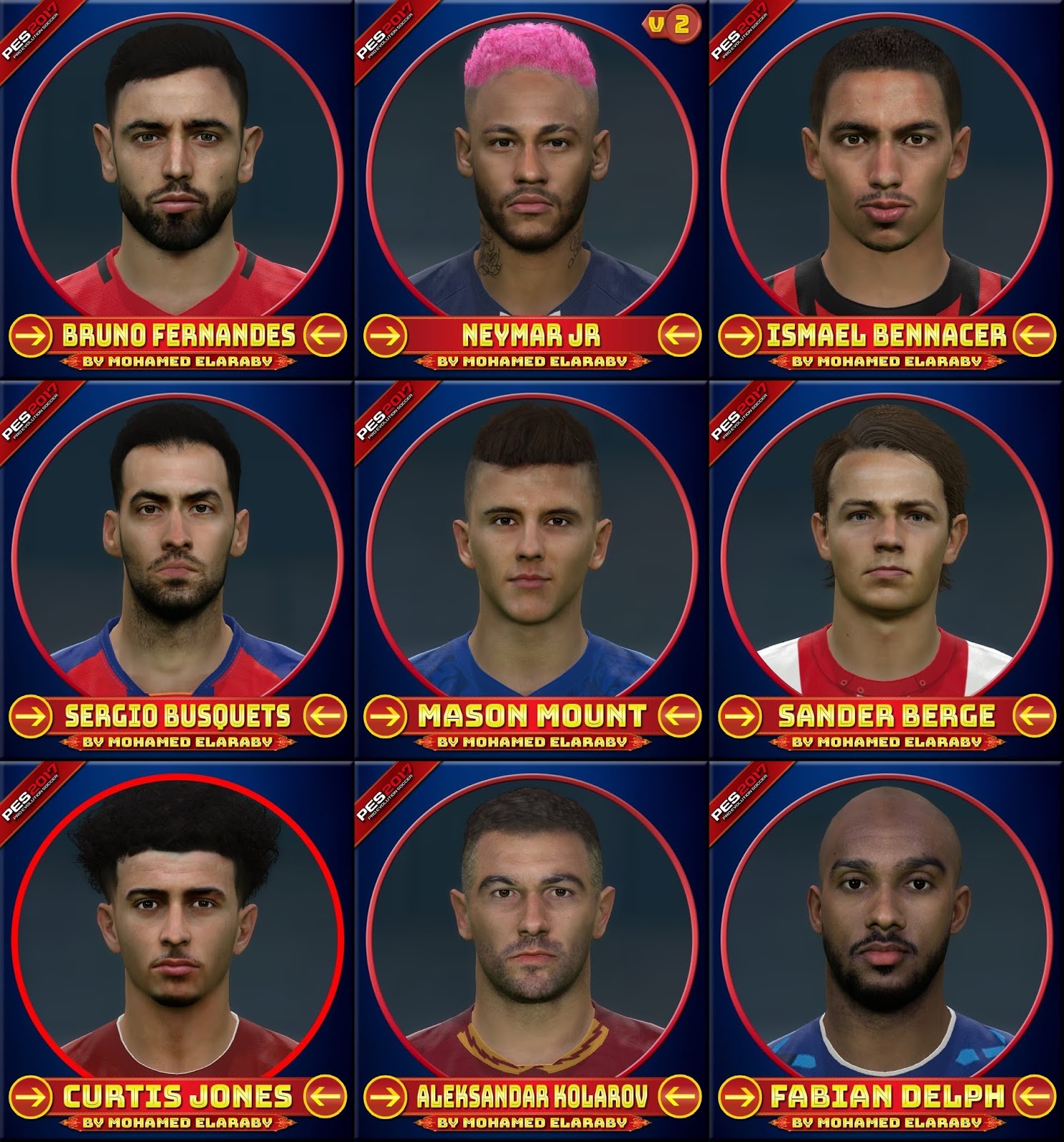 Pes 2017 Facepack February 2020 By M Elaraby Soccerfandom Com Free Pes Patch And Fifa Updates