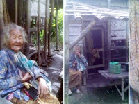 Astagfirullah, Hidup Nenek Ini Begitu Miskin Sampai Gerogoti Bambu Dinding Rumahya Untuk Makan