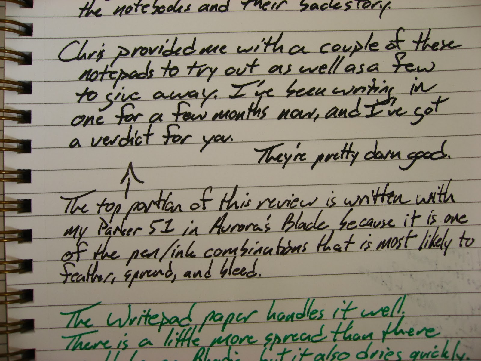 Write notepads co inkdependence 