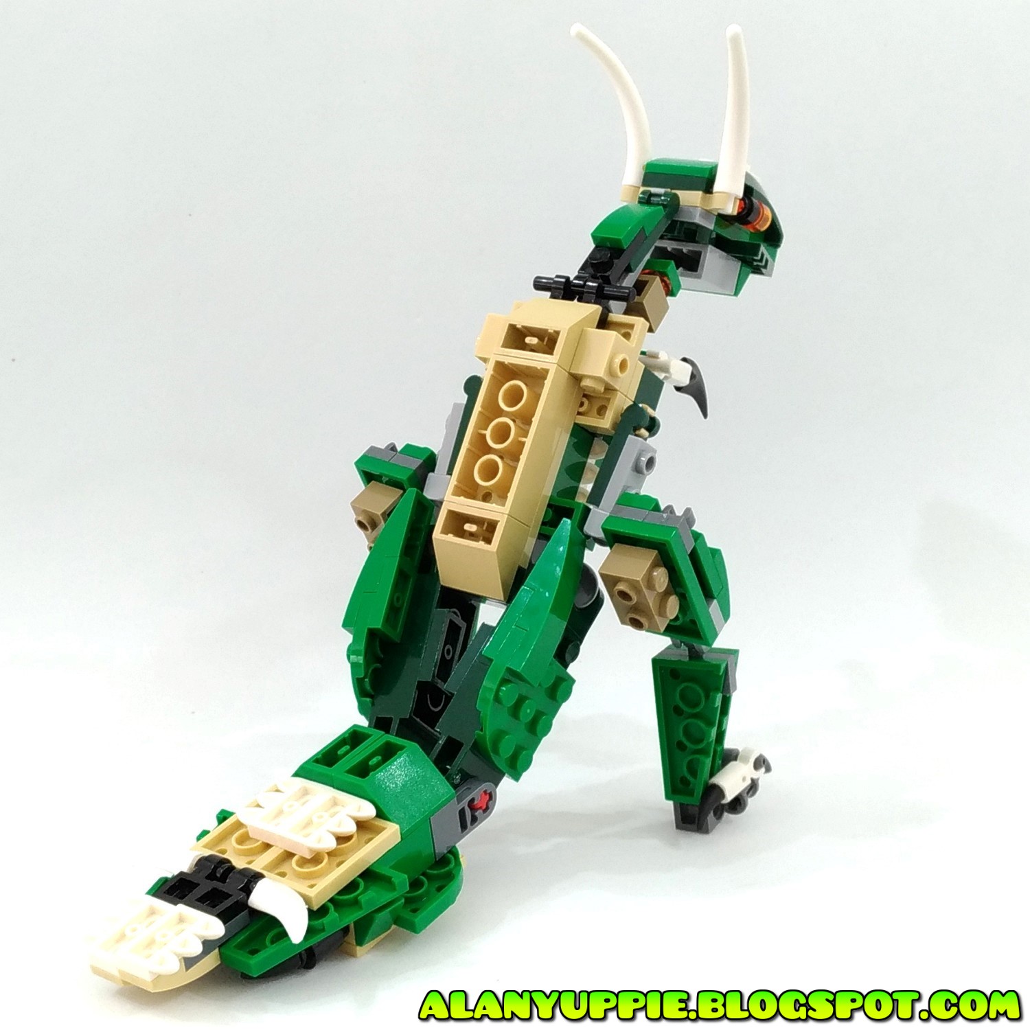 Alanyuppie's LEGO Transformers Video Tutorial Transformer Dinosaur