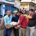 मार्बल उतारने के दौरान हादसे का शिकार हुए तीन मजदूर, गंभीर