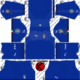 Italy 2018-2019 Kit - Dream League Soccer Kits