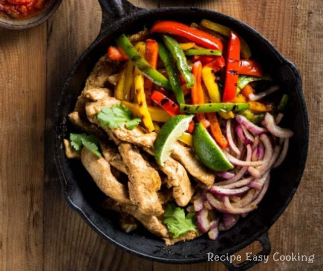 Low Carb Chicken Fajitas