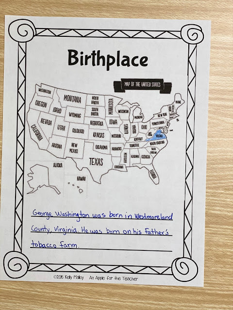 US Presidents Research Project Birth Place