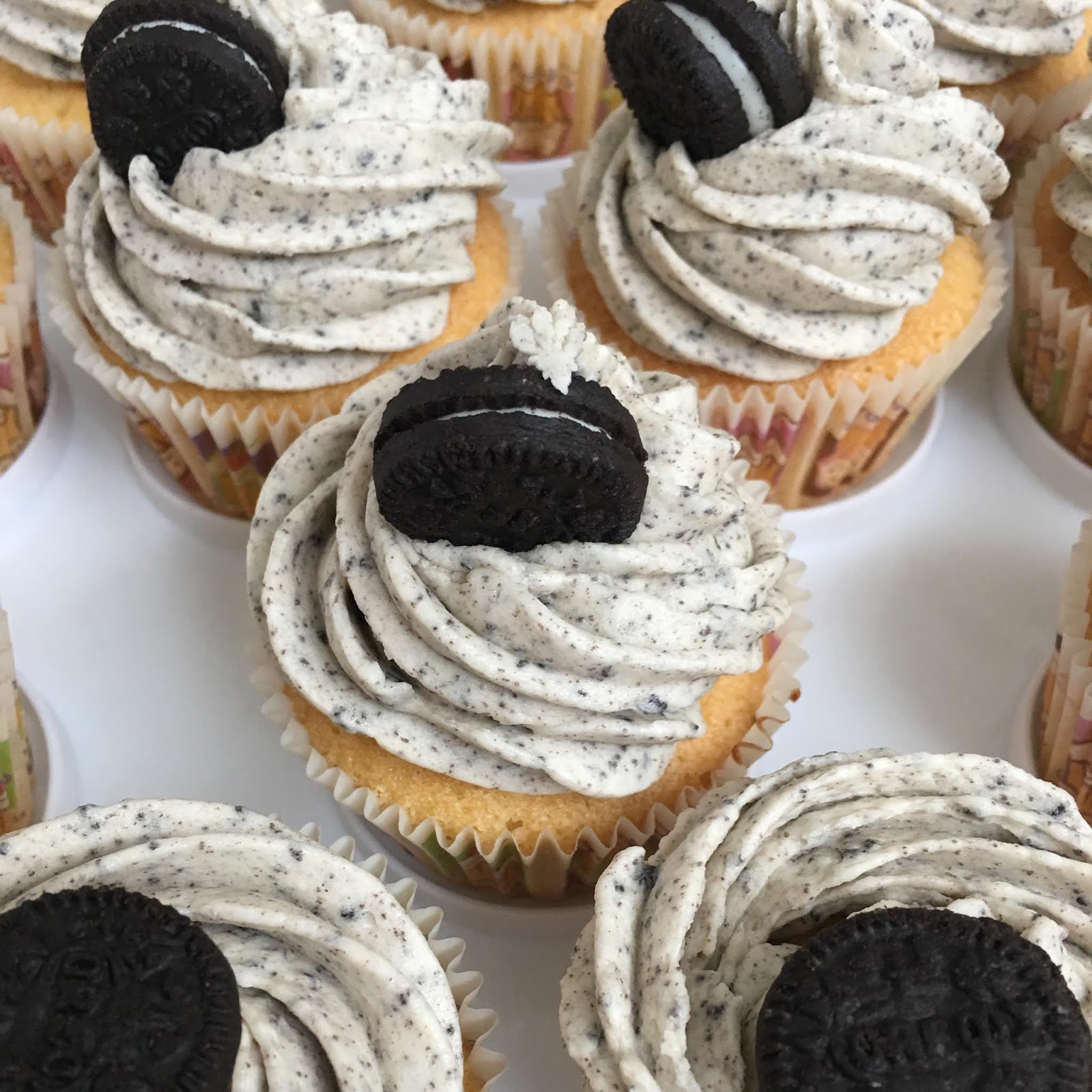 Chocolate Oreo Buttercream Cupcake Recipe Steph's Two Girls