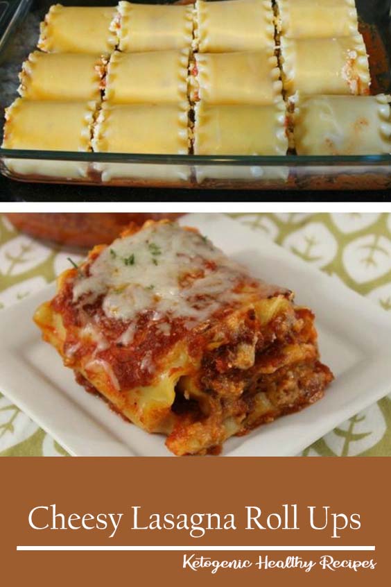 Cheesy Lasagna Roll Ups - Recipes Ever Of Day