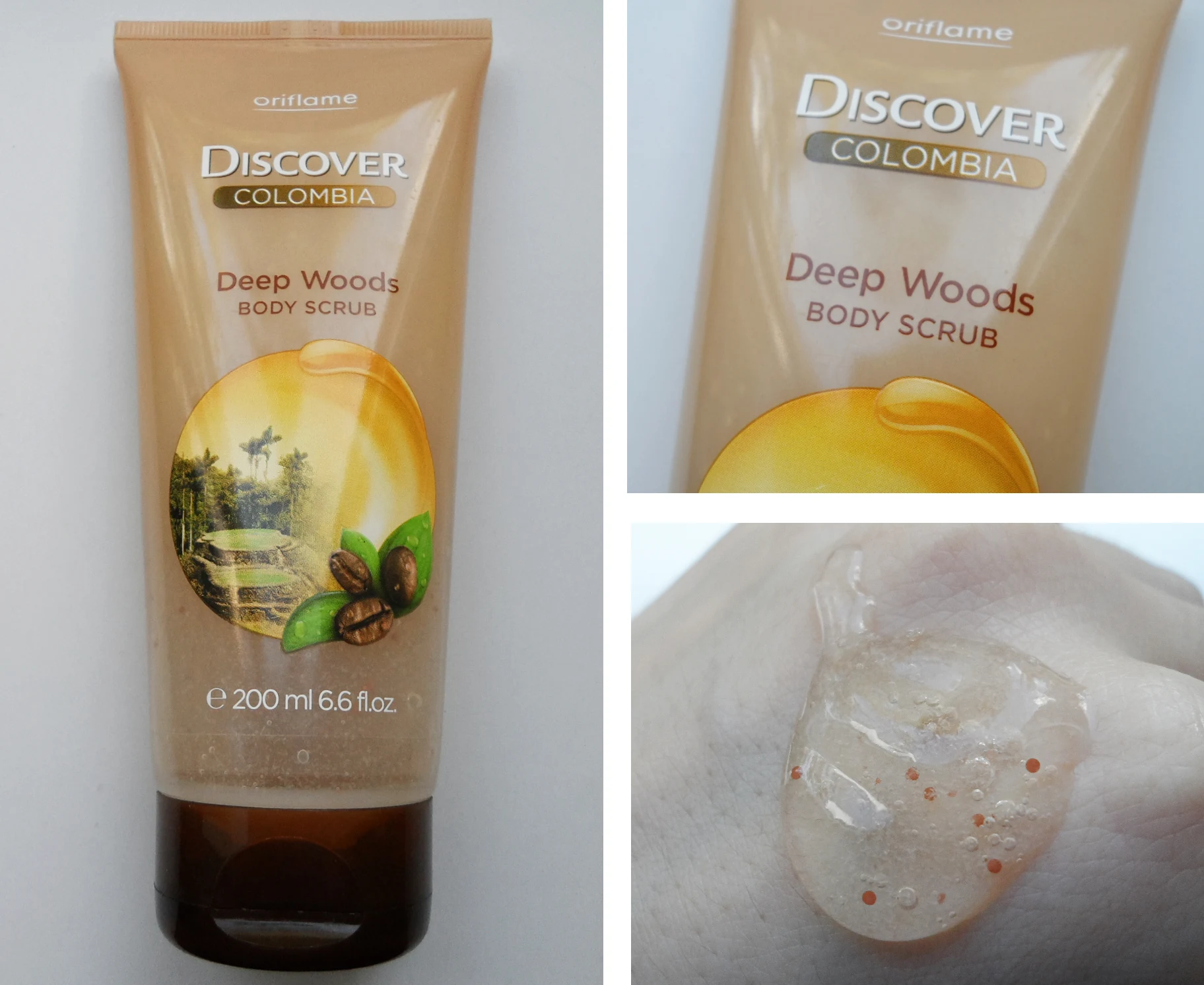 deep woods columbia exfoliator by oriflame review