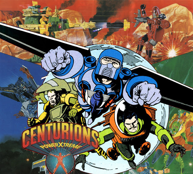 Centurions, tutta la linea di giocattoli Kenner