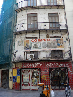 バレンシアの古い商店
