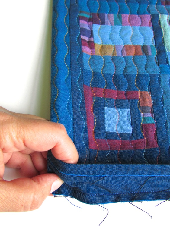 The Silly BooDilly Tutorial SuperDuper Easy Way to Face a Quilt (Or