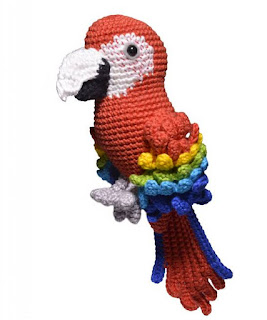 PATRON GRATIS LORO AMIGURUMI 46778