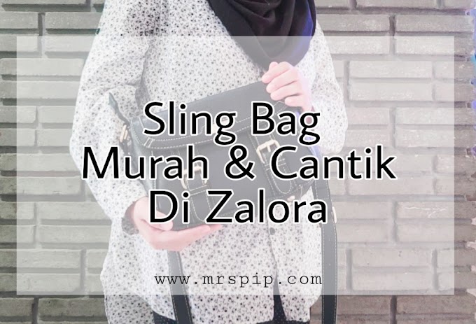 Sling bag murah dan cantik di Zalora || Unboxing Unisa Saffiano Effect Sling Bag 