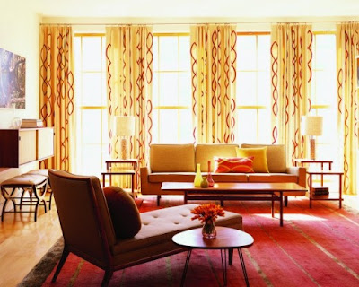Modern Living Room Curtains Design Ideas 2014