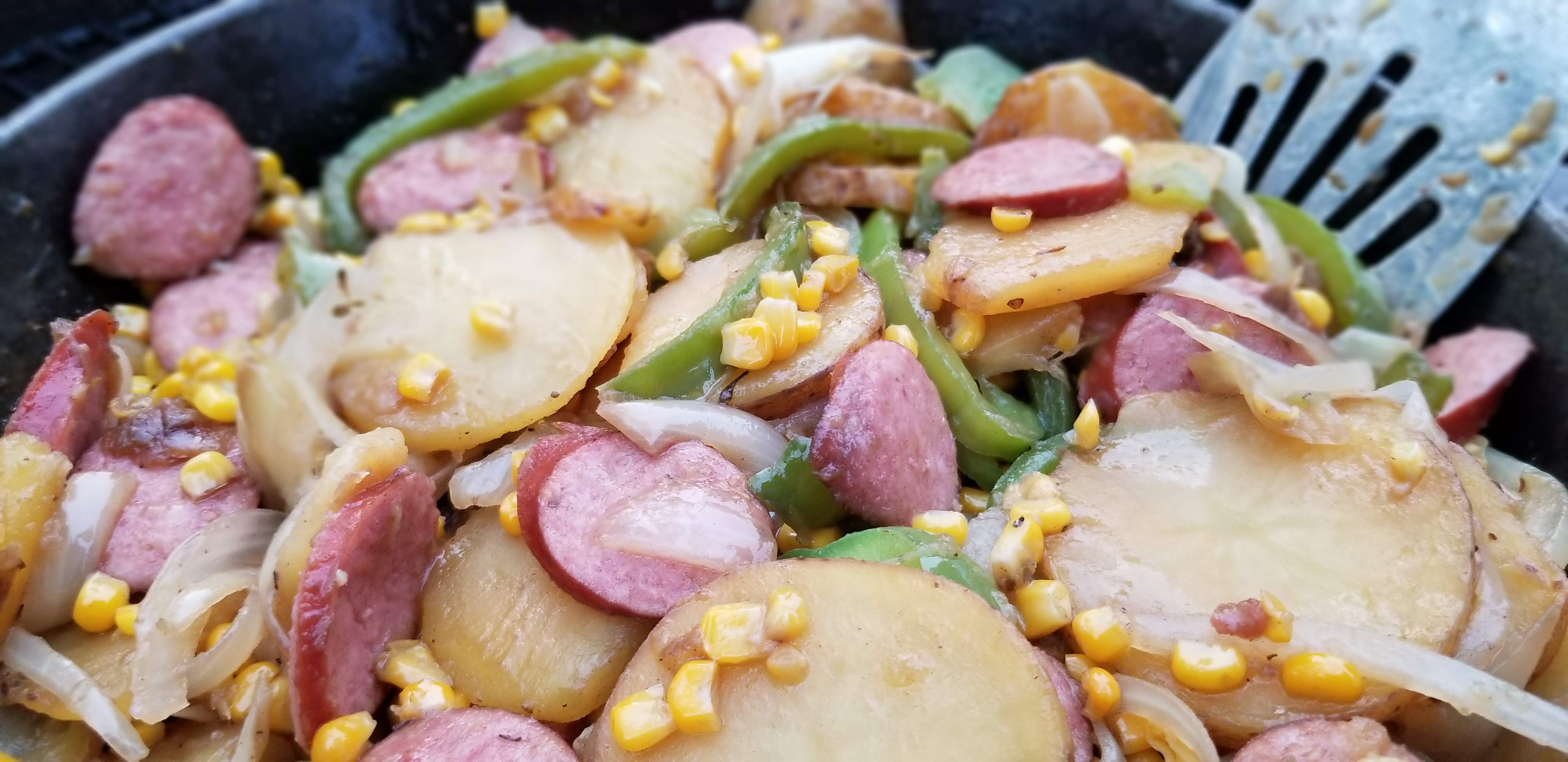 Silver Dollar City's Sausage Medley Skillet