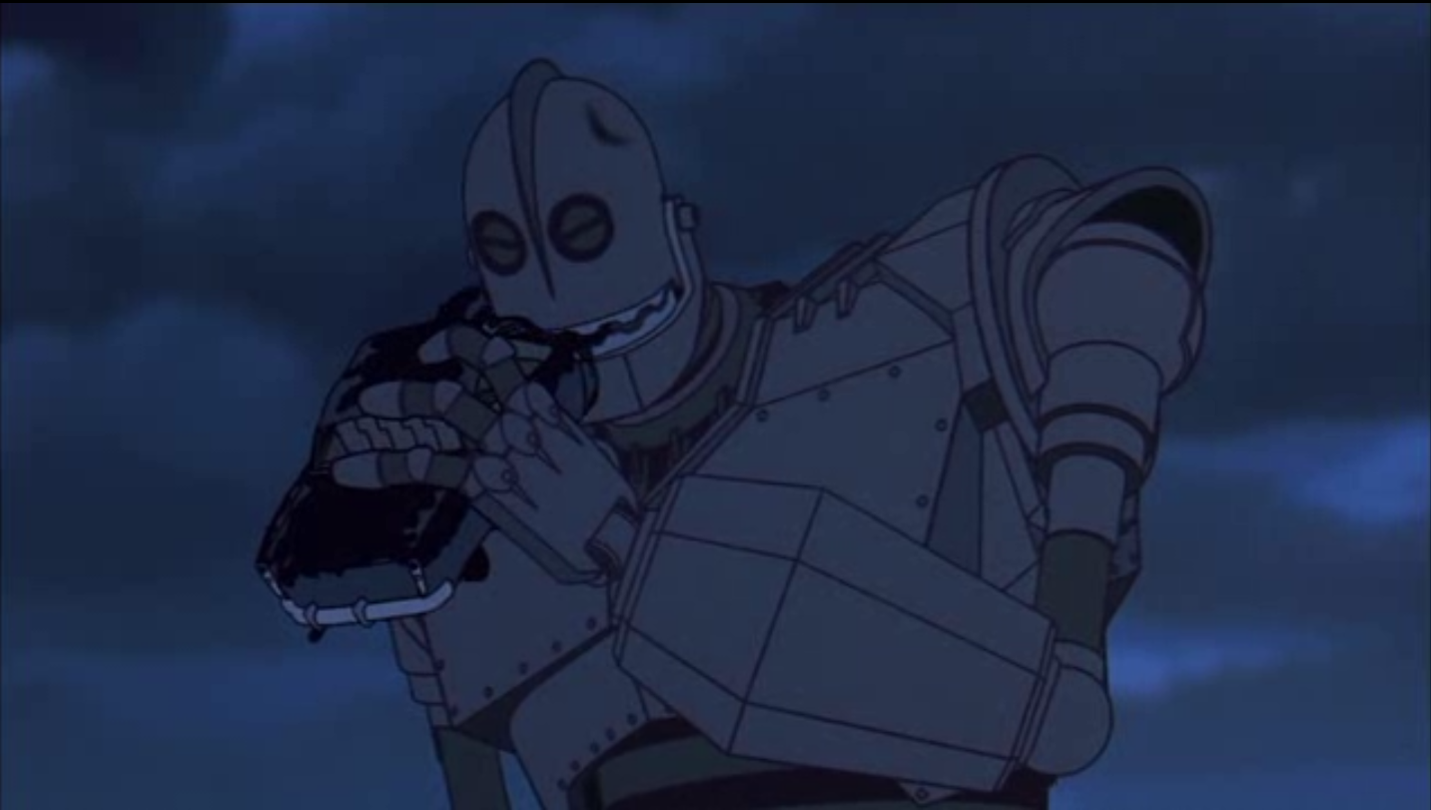 destroy what bores you The Iron Giant (1999)