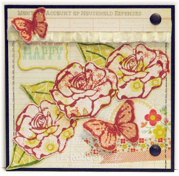 Stamping With Glitter/Glue Tutorial