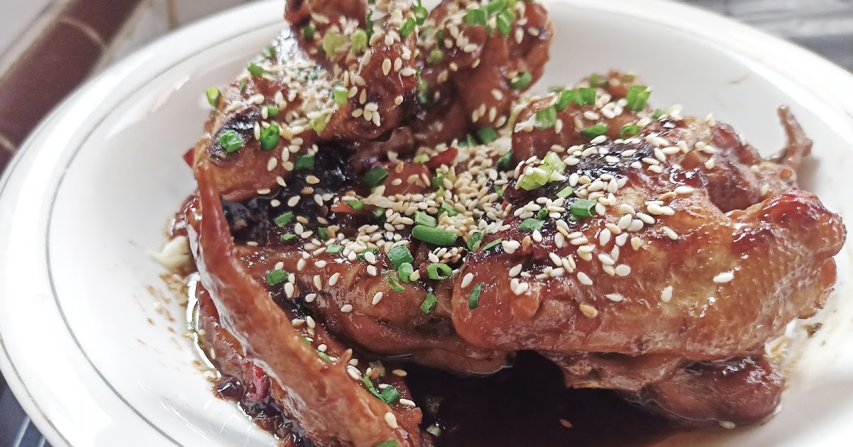 Resep Sayap Ayam Saos Teriyaki Hanya Dengan 6 Bahan Mama