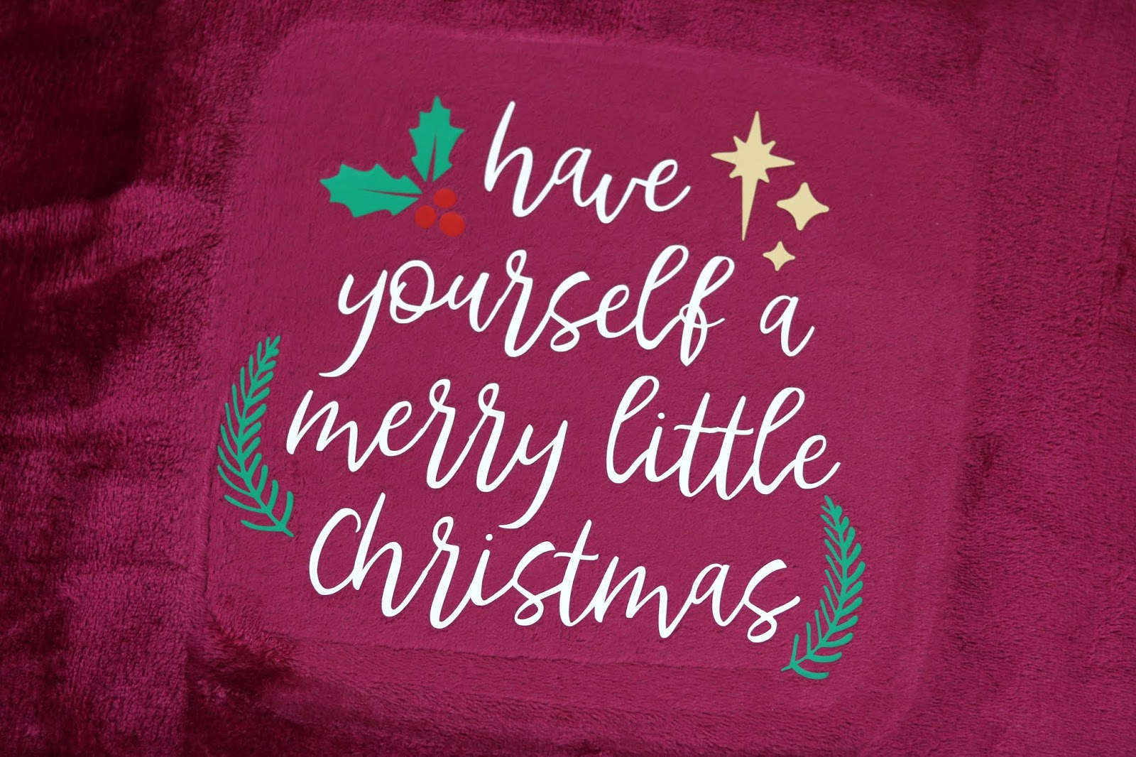 Southern In Law DIY Christmas Blanket (on a Budget!)