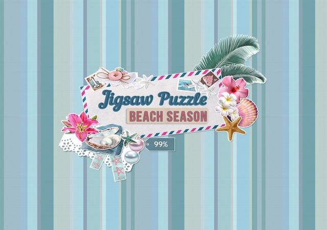 Jigsaw Puzzle: Beach Season