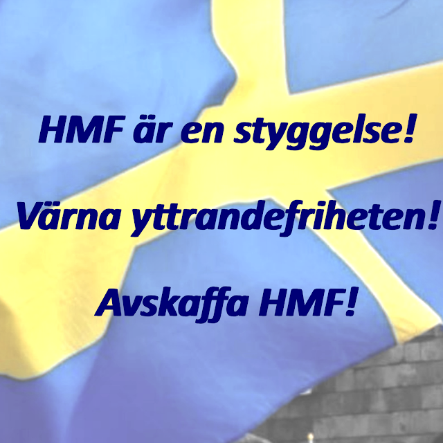 HMF är en antidemokratisk lag som diskriminerar svenskar.