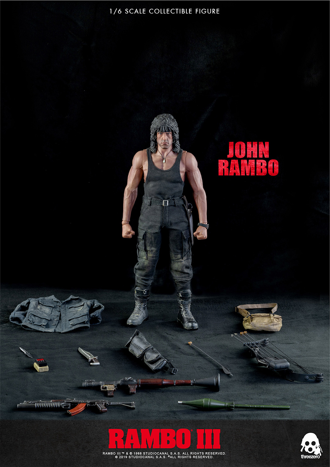 Rambo III John Rambo 1/6 Scale Collectible Figure preorder info and details