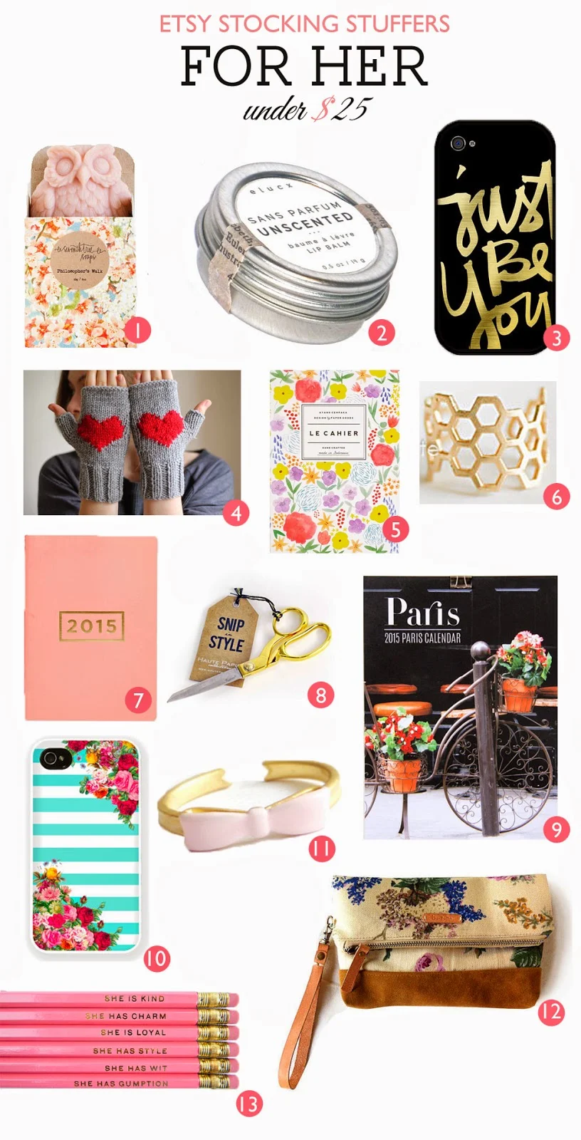 etsy stocking stuffers for her under $25
