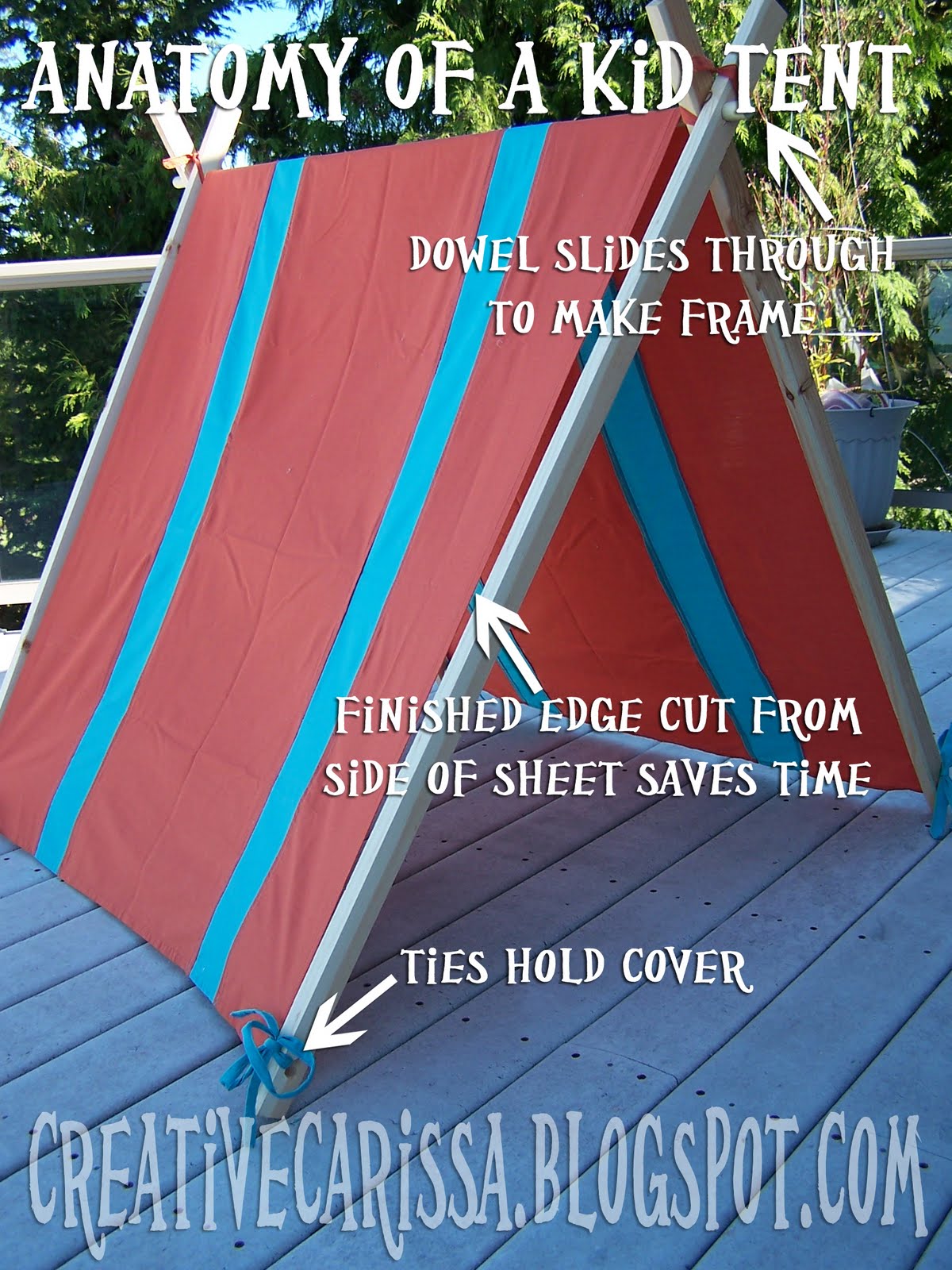 My DIY Kid Play Tent Creative Green Living