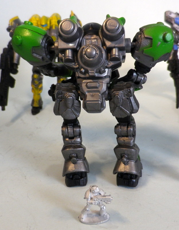 Gunners wargaming Review Mechanical Warrior team robot action figures