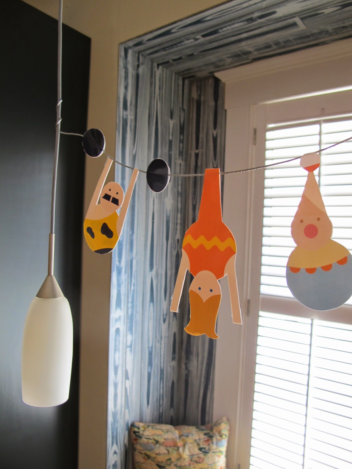 Circus Party Free Printable Garland Oh My Fiesta In English