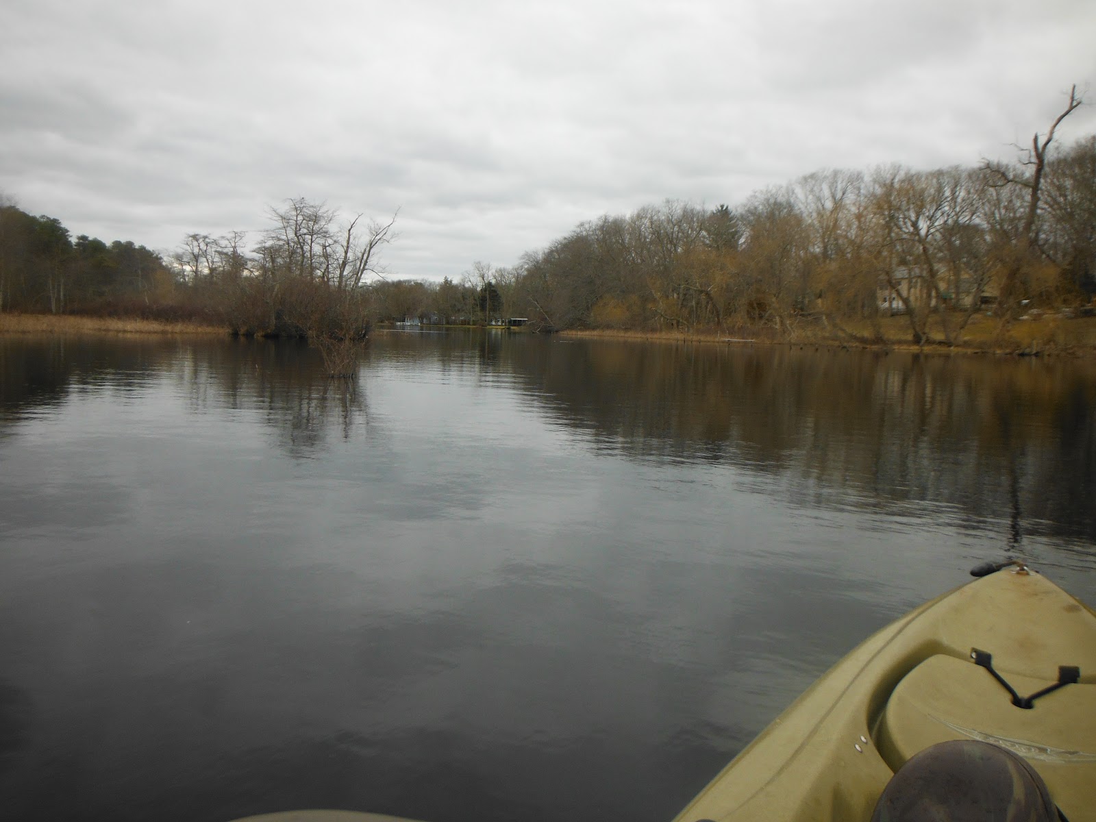 Long Island Kayak Angler Pond March 2, 2013