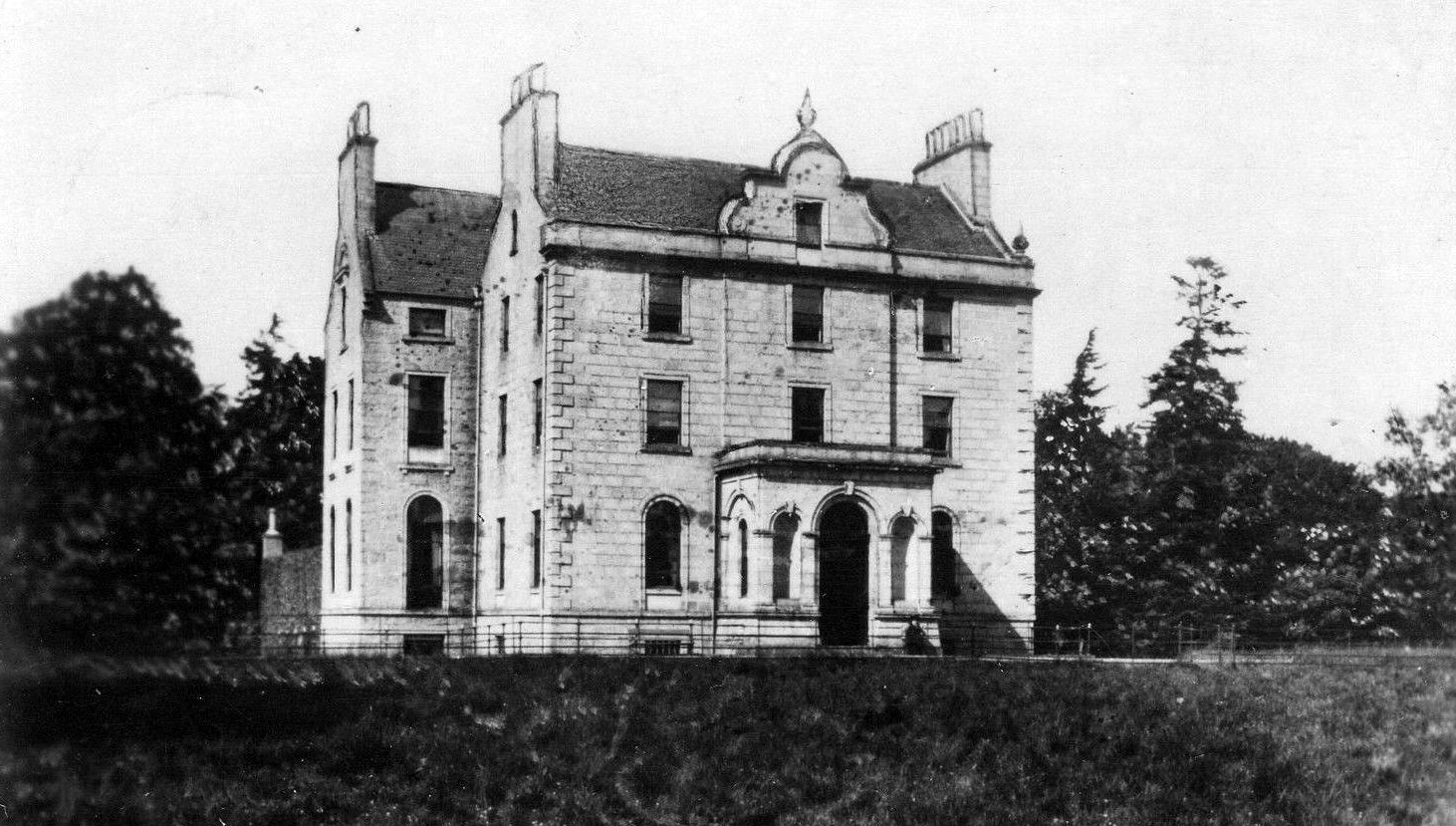 Tour Scotland Old Photographs Haughton House Scotland
