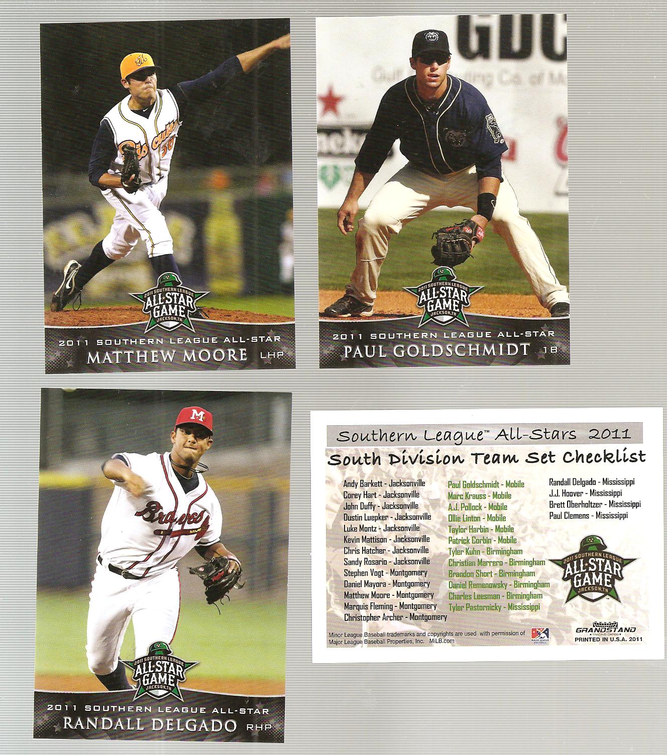 JS Sports Cards Paul Goldschmidt Minor League Baseball Cards